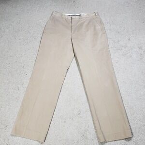 Vintage Polo Ralph Lauren Mens Pants 35x33 Soft Cotton Khaki Business Casual